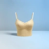 Beige lace halter top for women's summer slimming innerwear Application Scenario
